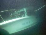 　北海道・知床沖で沈没した観光船「ＫＡＺＵ　１」＝２０２２年５月（第１管区海上保安本部提供）