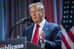 　トランプ次期米大統領＝１１月１３日、ワシントン（ＡＰ＝共同）