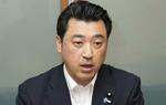 　インタビューに答える公明党の三浦信祐選対委員長
