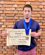 全日本選抜で準優勝した前田祐也＝東京都内