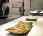 北大路魯山人作のまな板皿「於里遍長鉢（おりべながばち）」（１９５３年ごろ）