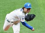 　完投で３勝目を挙げた日本ハム・金村＝エスコンフィールド