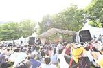　緑の多い東京都心の日比谷公園で開かれる日比谷音楽祭＝２０２３年６月、東京都千代田区