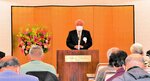 大会であいさつする寺坂会長