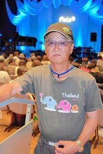 ペペの２５周年記念コンサートに横浜から駆けつけた安田耕太郎さん
