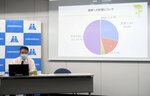 アスベストの健康被害に関する兵庫県保険医協会の記者会見＝神戸市