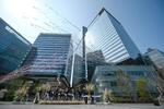 　グラングリーン大阪で行われた、南館のオープニングセレモニー＝２１日午前、大阪市北区