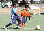熱戦を繰り広げる選手