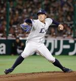 　ソフトバンク戦に先発した西武・隅田＝みずほペイペイドーム