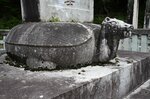池田家墓所の墓の台座になっている亀趺（きふ）がモデル