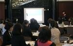 　りそな銀行が主催する、女性経営者の交流会＝２月
