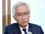 　国会内で記者会見する自民党の西田昌司参院議員＝９日午後