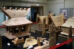 　奈良県立橿原考古学研究所付属博物館で開かれている特別展「家形埴輪の世界」＝奈良県橿原市