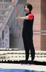 　アーティスティックスイミング日本代表を指導する宮川美哉ヘッドコーチ＝東京都内