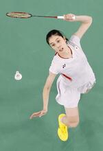 　女子シングルス１次リーグ　トルコ選手と対戦する大堀彩＝パリ（共同）