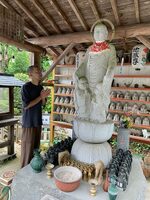 延命ぽっくり地蔵尊と九鬼全弘住職