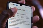 　ミャンマーで特殊詐欺に加担したケニア人の男性が作成した架空の交流サイト（ＳＮＳ）プロフィル＝４月１６日、ナイロビ（共同）