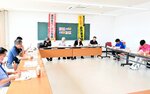 農作業中の安全対策について意見を交わす出席者