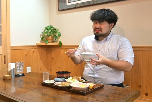 大満足の記者