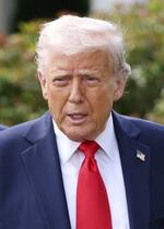 　トランプ米大統領（ゲッティ＝共同）