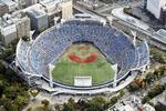　横浜スタジアム＝２０２０年（共同通信社ヘリから）