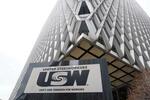 　全米鉄鋼労働組合（ＵＳＷ）本部＝２０２４年４月、ピッツバーグ（共同）