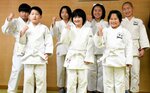 全国大会での活躍を誓う米子柔道クラブの選手ら