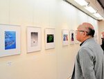 来場者の目を引きつける作品の数々