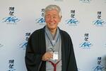 　旭酒造の桜井博志会長＝６日、ニューヨーク（共同）