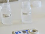 ２種類の水を用意した実験