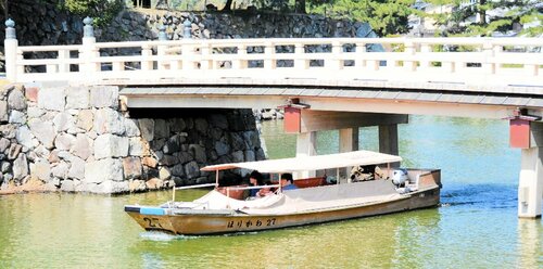 ４月から一部の船が電動化される堀川遊覧船