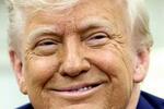 　トランプ米大統領＝２１日、ワシントン（ロイター＝共同）