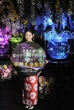 　イベントに登場した佐々木希＝東京都中央区