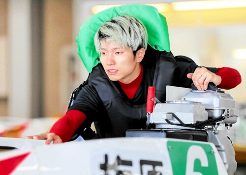 全国ボートレース甲子園で活躍を誓う梅原祥平（日本モーターボート競走会提供）