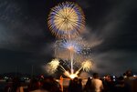 夜空を彩る花火