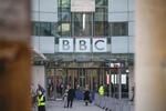 　ＢＢＣの本社＝ロンドン（ゲッティ＝共同）