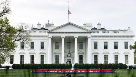 　米ワシントンのホワイトハウス（共同）