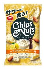 　亀田製菓の「２３ｇ　ＣＨＩＰＳ＆ＮＵＴＳ　レモンタルタルペッパー味」