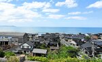 展望広場からは日本海が一望できる