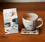 ワク珈琲が販売している「ノンカフェインカフェオレの素」