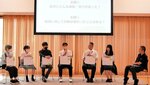 地域の印象を語る岩美、智頭農林、日野３高校の生徒やコーディネーター