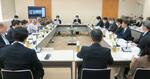 　国立感染症研究所村山庁舎で開かれた地元住民らとの協議会＝８日、東京都武蔵村山市