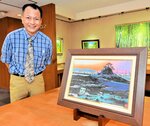 心安らぐ風景を描いた浜野さん