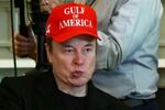 　米ホワイトハウスでの閣議に出席したイーロン・マスク氏＝ワシントン、４月３０日（ロイター＝共同）