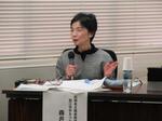 　狛江市手をつなぐ親の会で会長を務める森井道子さん