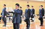 消防士として第一歩を踏み出した卒業生
