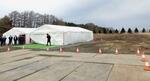 　フルヤ金属が新工場を建設する工業団地＝３月、北海道千歳市