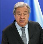 　グテレス国連事務総長＝３月（アナトリア通信提供・ゲッティ＝共同）