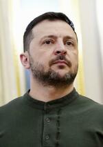 　ウクライナのゼレンスキー大統領
