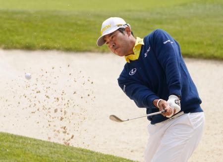 　最終ラウンド、通算６オーバーで３８位の松山英樹＝ミュアフィールドビレッジＧＣ（共同）